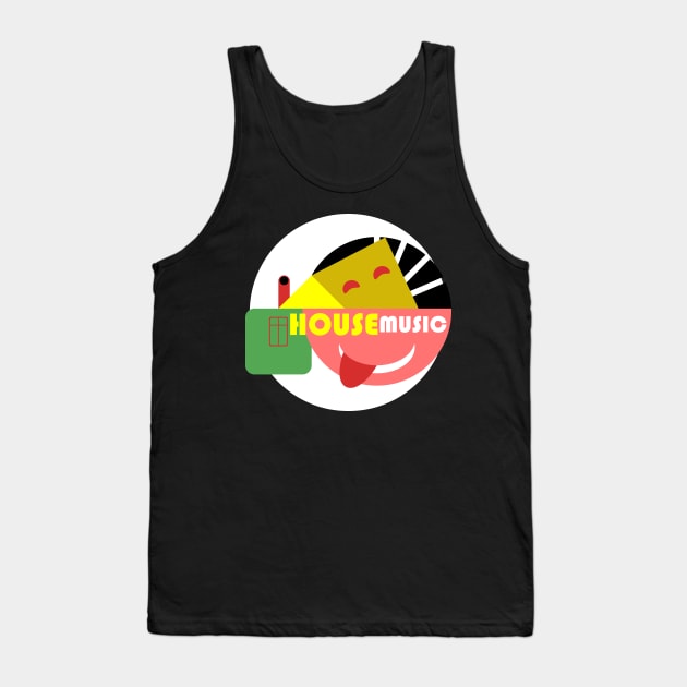 house music Tank Top by Progmetall